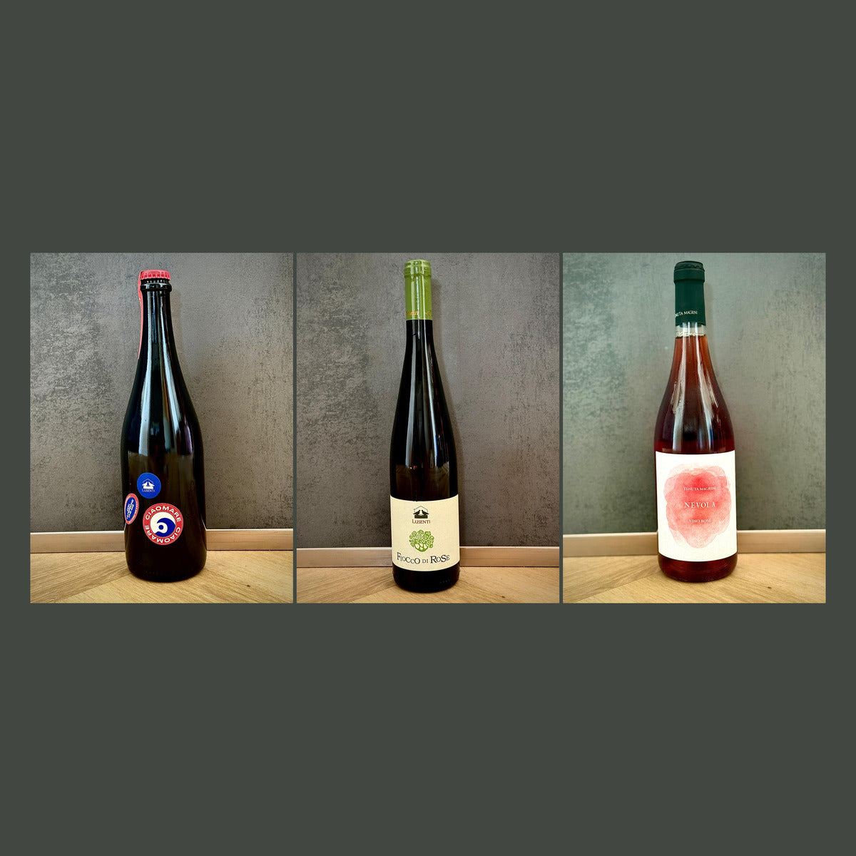 The Rosé Trio